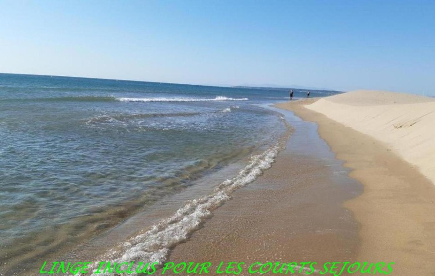 Juste A Cote De La Plage, Wifi Lägenhet Port-la-Nouvelle Exteriör bild